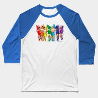 Troy: Happy Pride Baseball T-Shirt